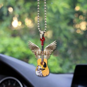 Elvis Presley Custom Shape 2-sided Acrylic Car Ornament GOM1131