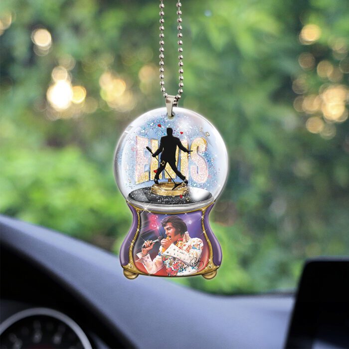 Elvis Presley Custom Shape 2-sided Acrylic Car Ornament GOM1411