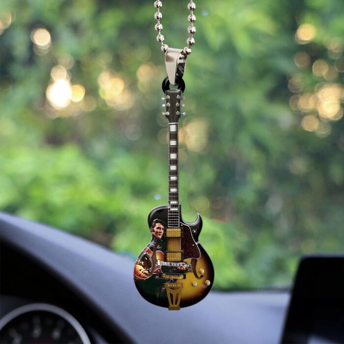 Elvis Presley Custom Shape 2-sided Acrylic Car Ornament GOM1422