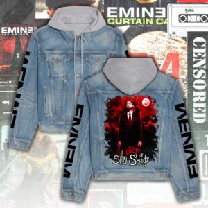 Eminem Women's Denim Hood Jacket GDN117