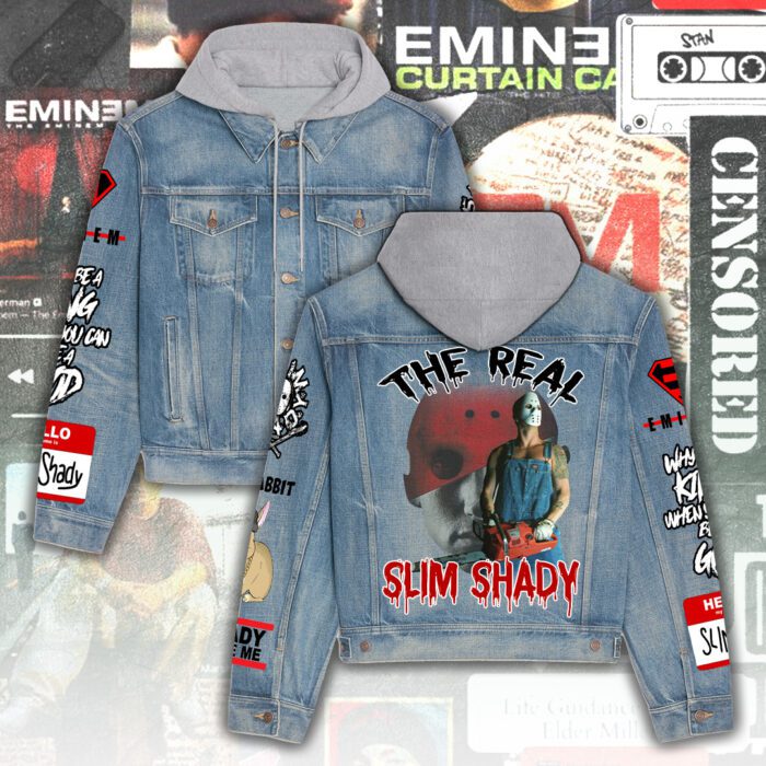 Eminem Women's Denim Hood Jacket GDN118