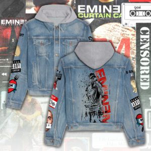 Eminem Women's Denim Hood Jacket GDN121