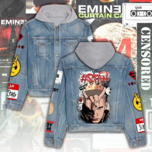 Eminem Women's Denim Hood Jacket GDN127