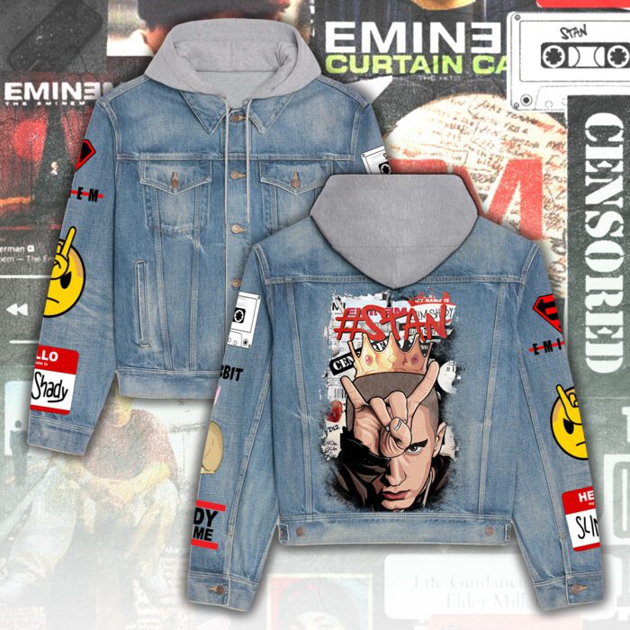 Eminem Women's Denim Hood Jacket GDN127