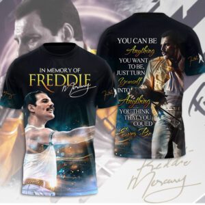 Freddie Mercury 3D Unisex T-Shirt GNC1097