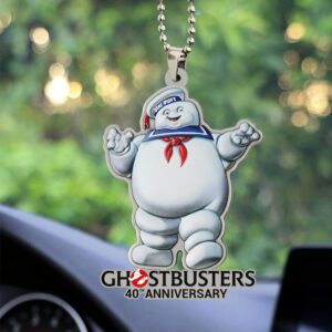 Ghostbusters Custom Shape 2-sided Acrylic Car Ornament GOM1311