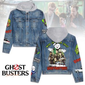 Ghostbusters Hooded Denim Jacket LDN1054