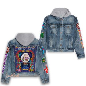 Grateful Dead Hooded Denim Jacket LDN1059