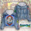 Grateful Dead Hooded Denim Jacket LDN1060