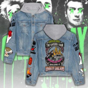 GreenDay Women's Denim Hood Jacket GDN132