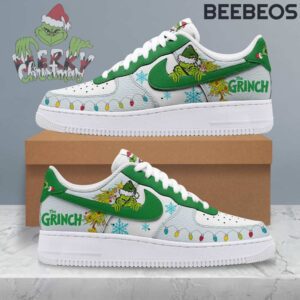 Grinch Merry Christmas Air Force 1 Shoes AF1 Limited Sneakers