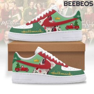 Hallmark Christmas Air Force 1 Shoes AF1 Limited Sneakers