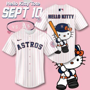 Houston Astros x Hello Kitty Baseball Jersey