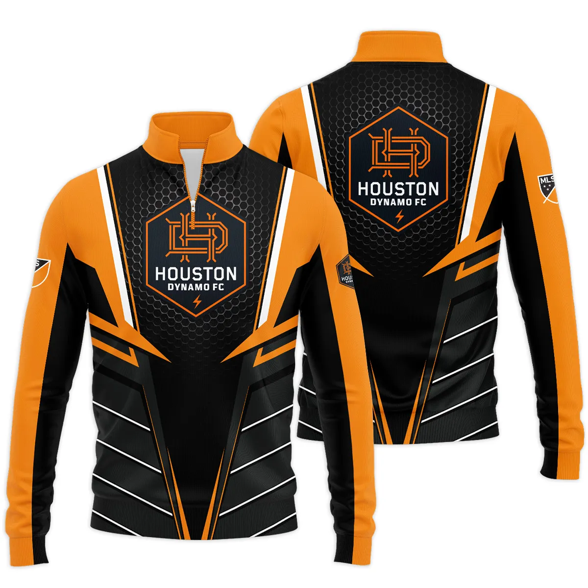 Houston Dynamo MLS Quarter Zip Jacket LQZ1090