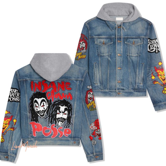 Insane Clown Posse Hooded Denim Jacket LDN1067