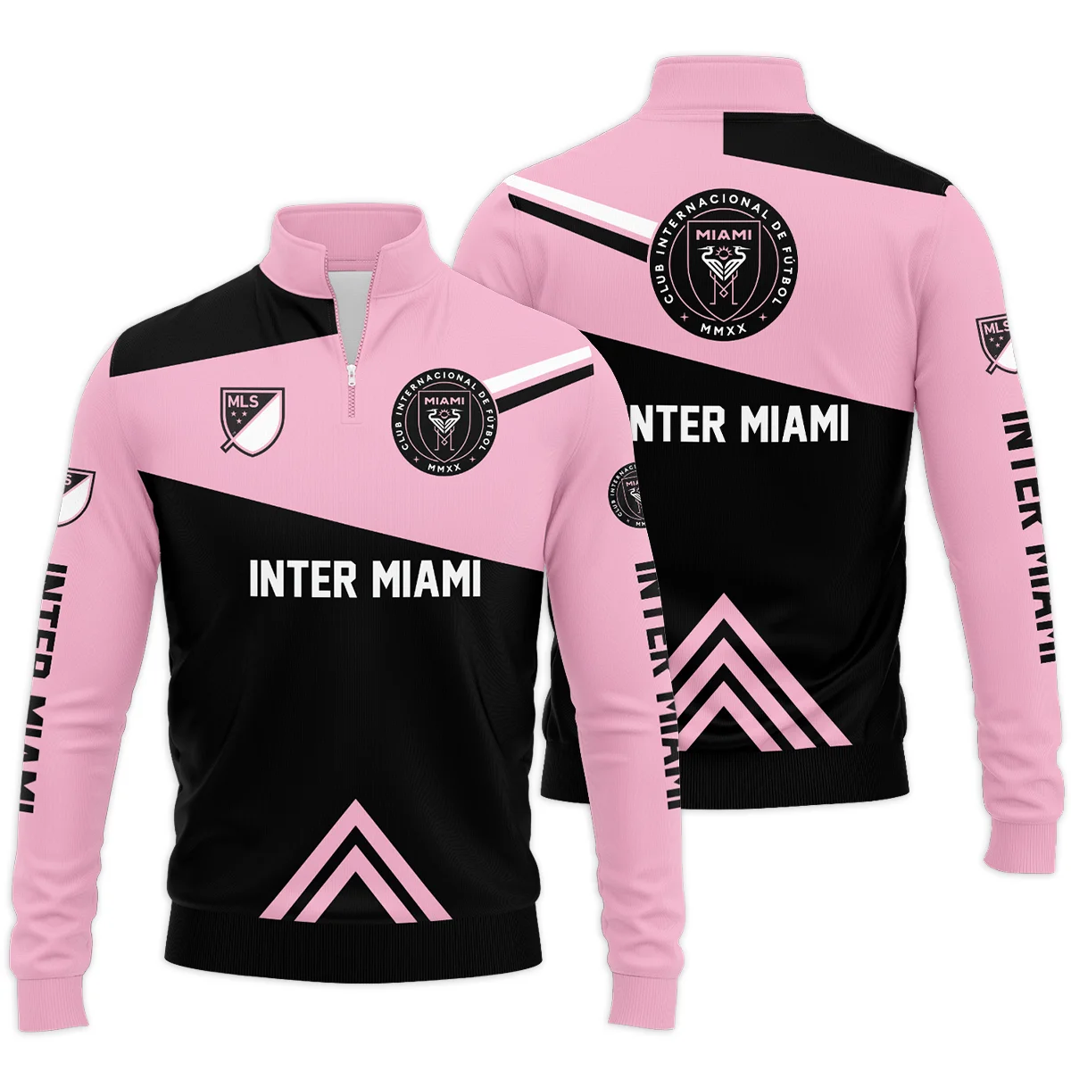 Inter Miami MLS Quarter Zip Jacket LQZ1122