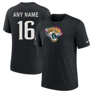 Jacksonville Jaguars Personalized NFL Crucial Catch Intercept Cancer 2024 Performance Unisex Shirt