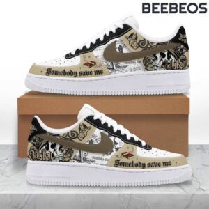 Jelly Roll Beautifully Broken 2024 Tour Air Force 1 Shoes AF1 Limited Sneakers