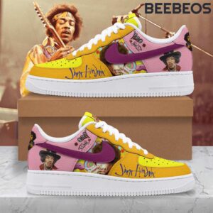 Jimi Hendrix Air Force 1 Shoes AF1 Limited Sneakers