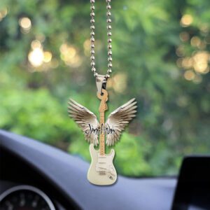 Jimi Hendrix Custom Shape 2-sided Acrylic Car Ornament GOM1073