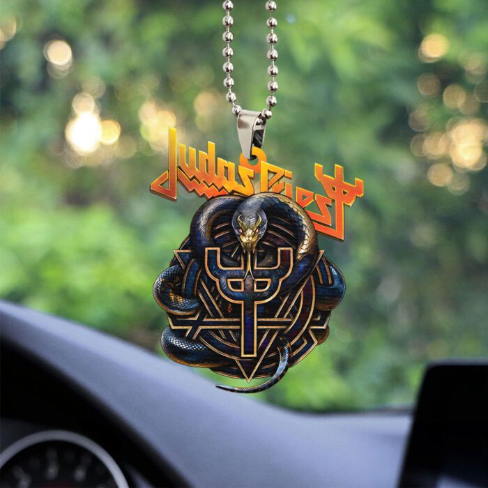 Judas Priest Custom shape 2-sided Acrylic Car Ornament GOM1263