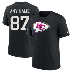 Kansas City Chiefs Personalized NFL Crucial Catch Intercept Cancer 2024 Performance Unisex Shirt