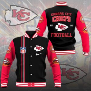 Kansas City Chiefs Varsity Jacket Baseball Jacket GNC1007