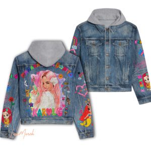 Karol G Hooded Denim Jacket LDN1082