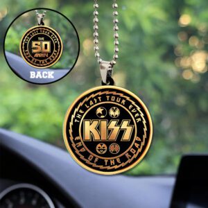 Kiss Band Custom Shape 2-sided Acrylic Car Ornament GOM1023