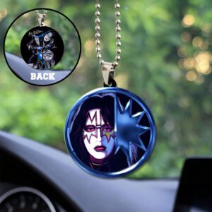 Kiss Band Custom Shape 2-sided Acrylic Car Ornament GOM1024