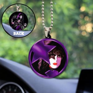 Kiss Band Custom Shape 2-sided Acrylic Car Ornament GOM1025