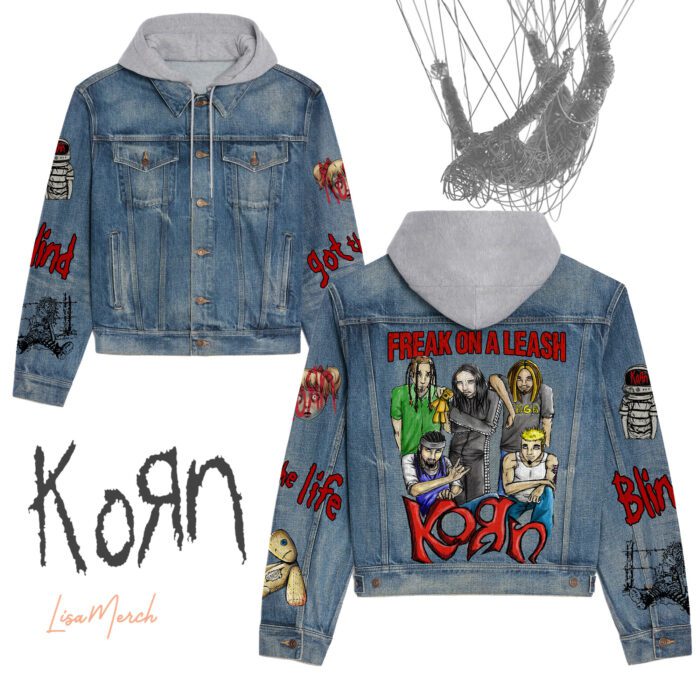 Korn Hooded Denim Jacket LDN1083