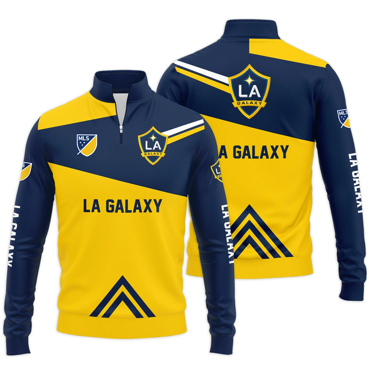 LA Galaxy MLS Quarter Zip Jacket LQZ1112