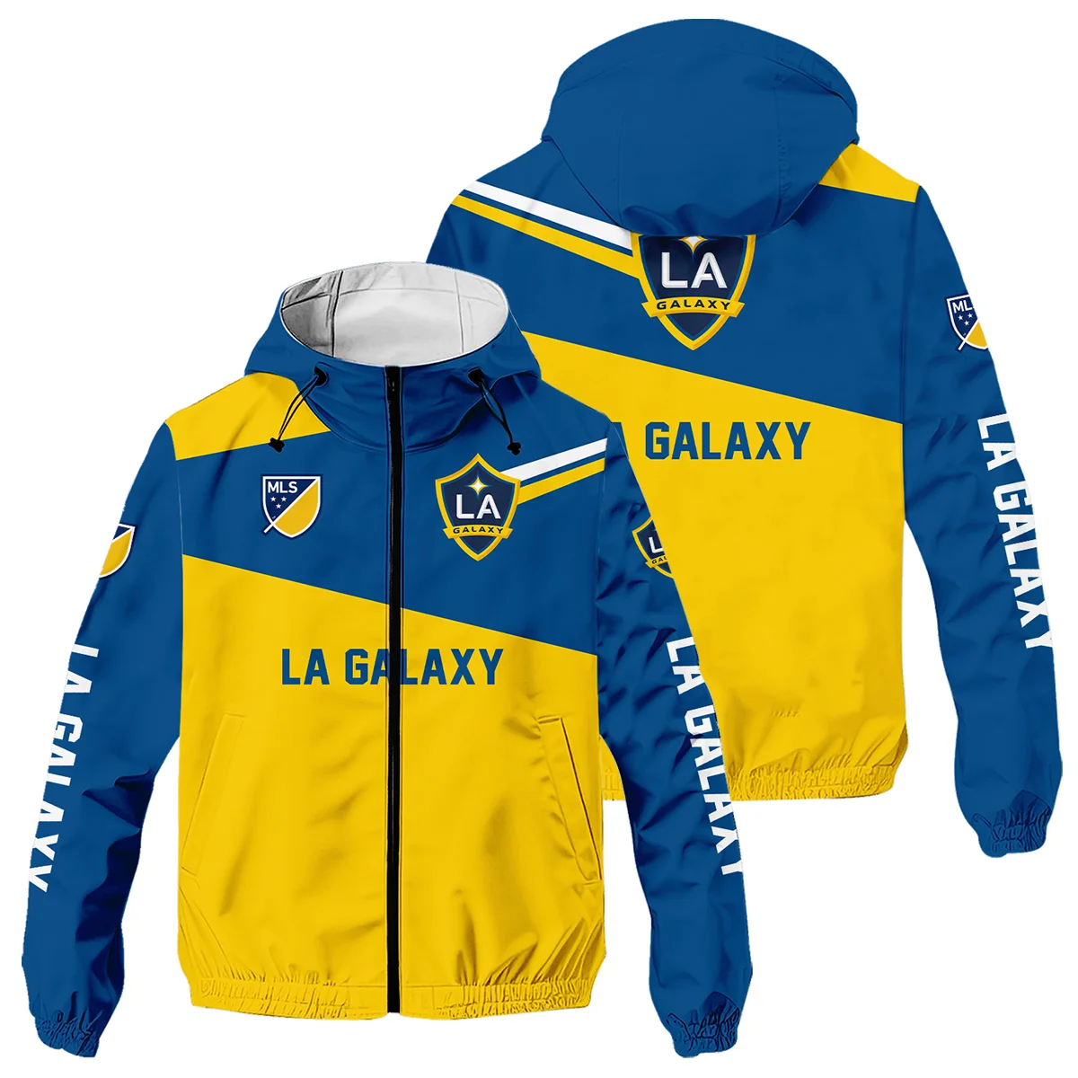 LA Galaxy MLS Windbreaker Outdoor Jacket