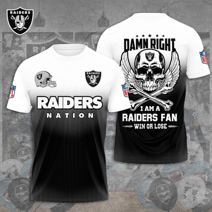 Las Vegas Raiders 3D Unisex T-Shirt GNC1137