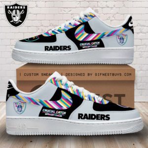 Las Vegas Raiders Air Force 1 Sneaker GNC1122