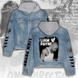 Liam Payne Women's Denim Hood Jacket GDN101