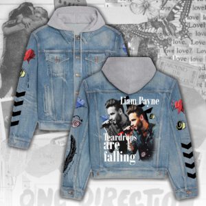 Liam Payne Women's Denim Hood Jacket GDN102