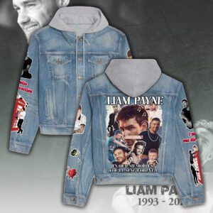 Liam Payne Women's Denim Hood Jacket GDN103