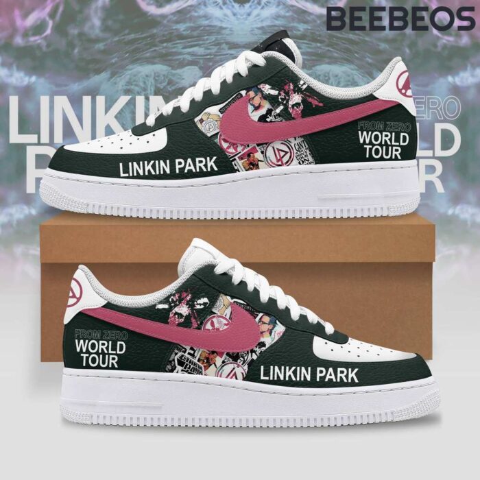 Linkin Park From Zero World Tour Air Force 1 Shoes AF1 Limited Sneakers