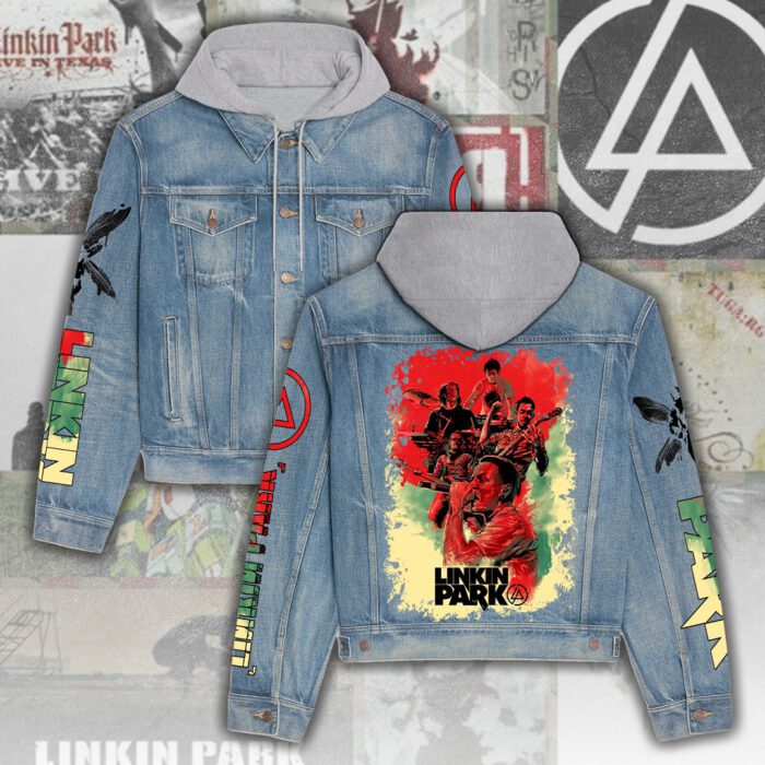 Linkin Park Women's Denim Hood Jacket GDN106