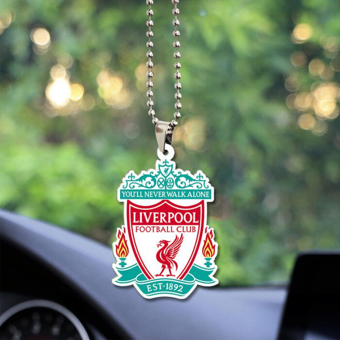 Liverpool Custom Shape 2-sided Acrylic Car Ornament GOM1329