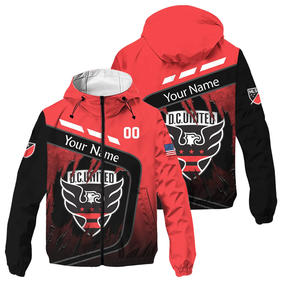 MLS DC United Windbreaker Outdoor Jacket