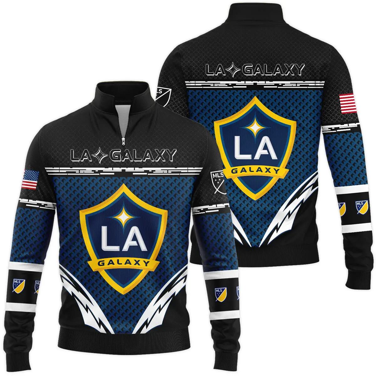 MLS LA Galaxy Quarter Zip Jacket LQZ1107