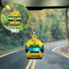McLaren x Ayrton Senna Custom Shape 2-sided Acrylic Car Ornament GOM1227