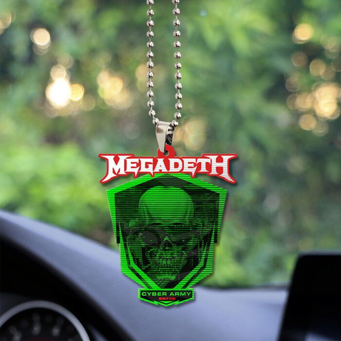 Megadeth Band Custom Shape 2-sided Acrylic Car Ornament GOM1262