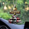 Michigan Wolverines Football Custom Shape 2-sided Acrylic Car Ornament GOM1401
