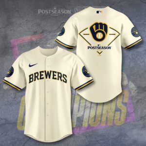 Milwaukee Brewers Baseball Jersey