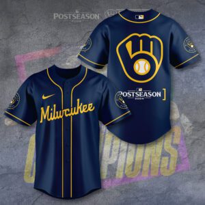 Milwaukee Brewers Baseball Jersey