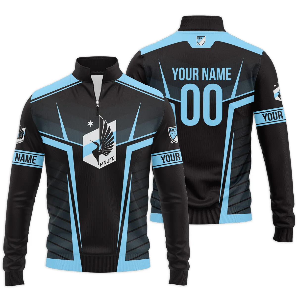 Minnesota United MLS Quarter Zip Jacket LQZ1077